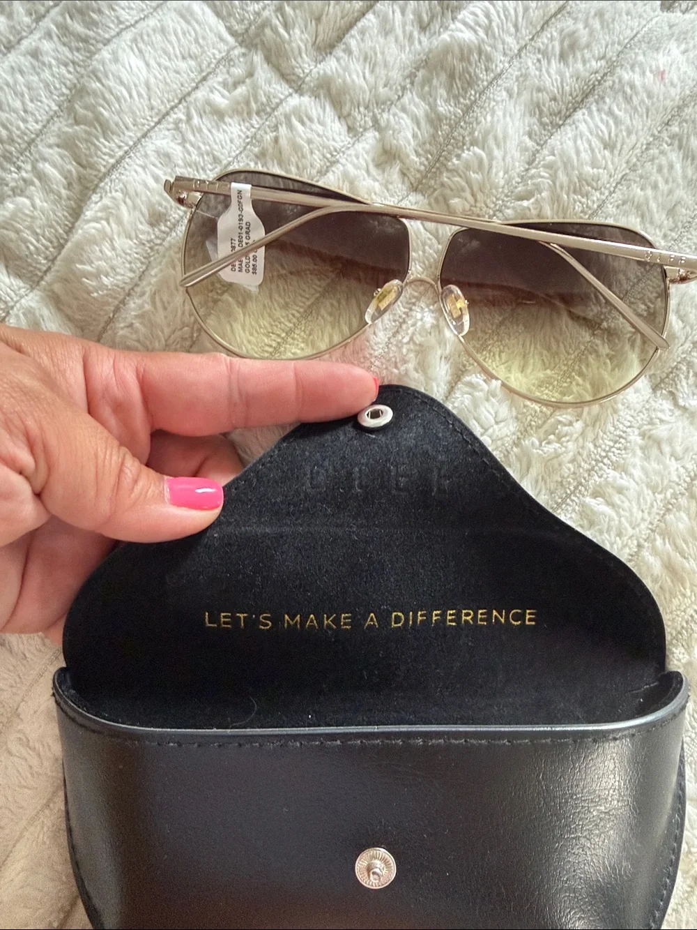 Diff Eyewear classic aviator